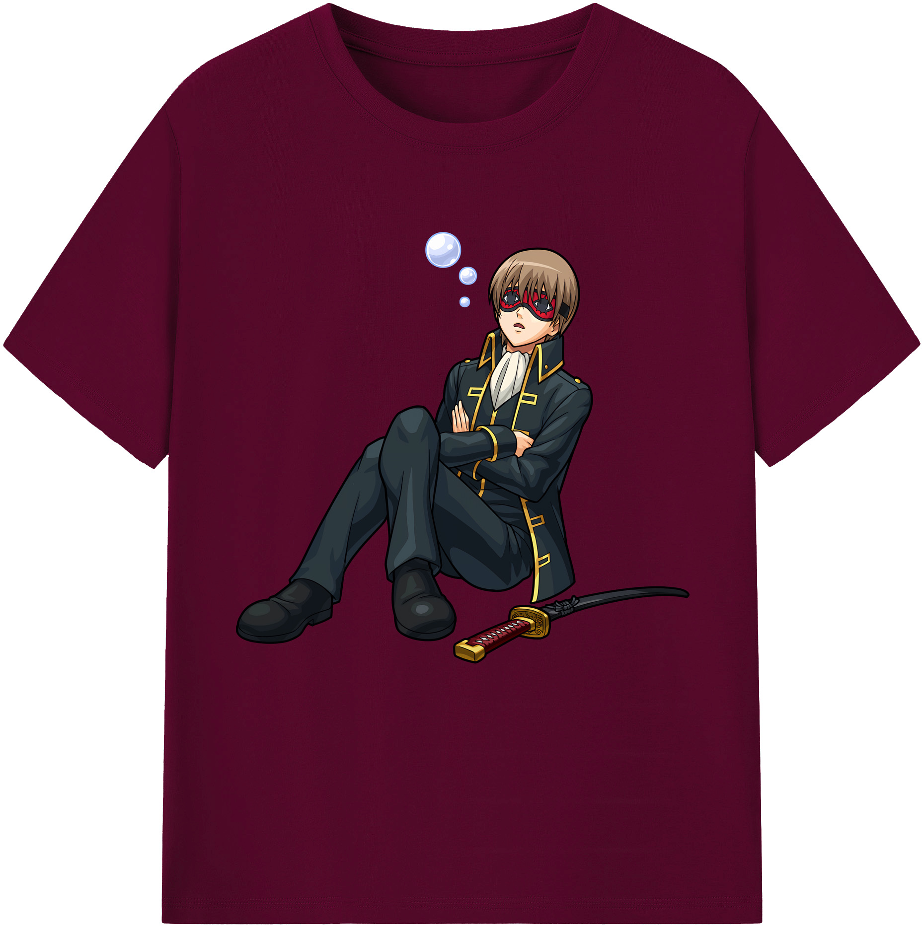 （画像用） ぎんたま 坂田銀時（さかたぎんとき） 神楽 志村新八（しむら しんぱち） GINTAMA Sakata Gintoki Kagura Shimura Shinpachi レディースカジュアルプリントTシャツ（綿100％）